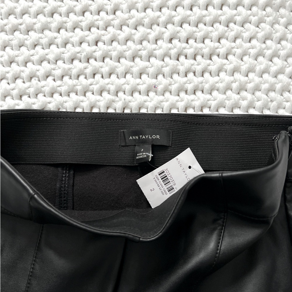 Ann Taylor leather pants